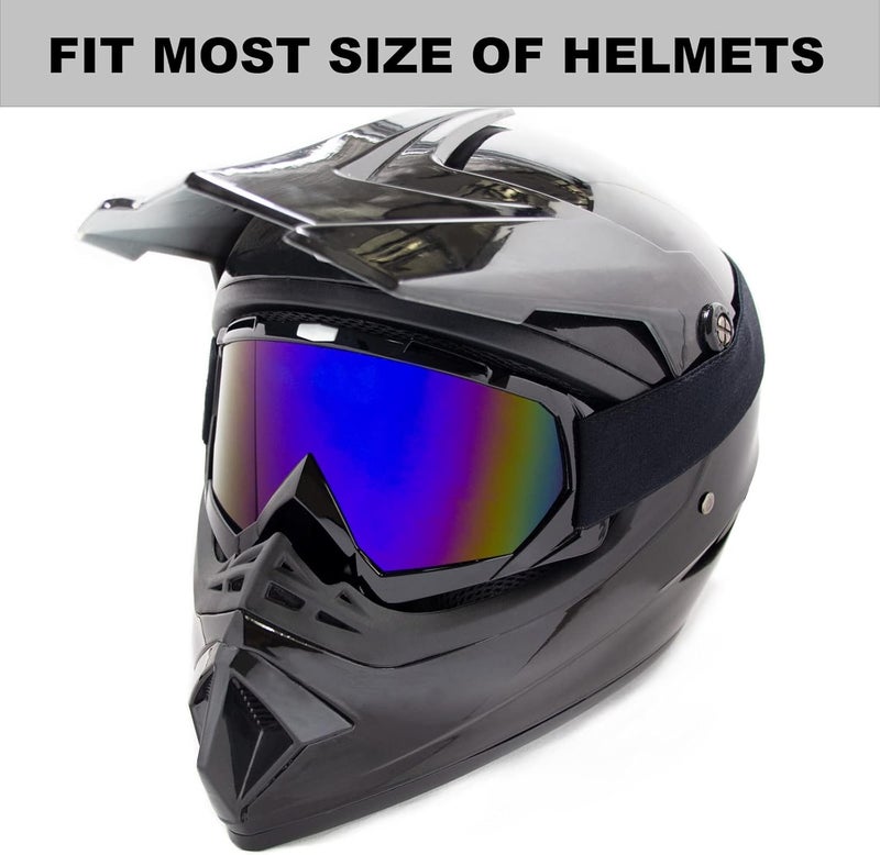 CoPvner Store Dirt Bike Goggles for Motorcycle, ATV, Motocross, Riding, Offroad - Adult, Men, Women, Youth, Kids - Image 2